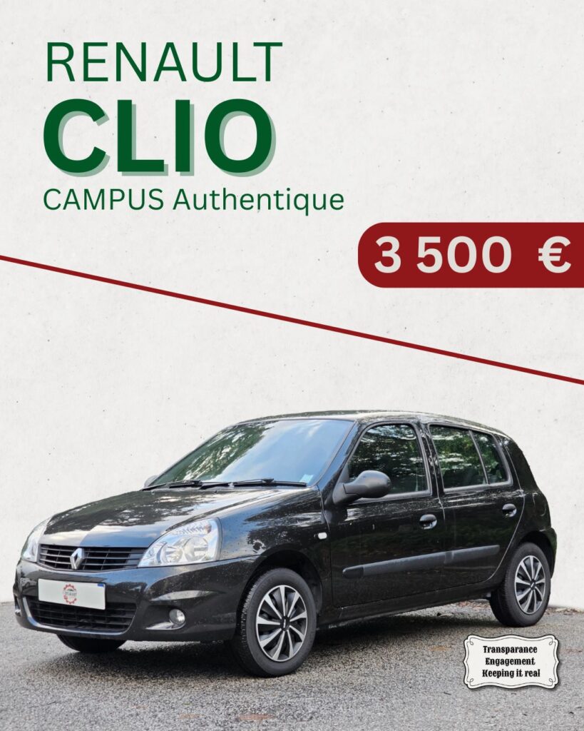 RENAULT CLIO CAMPUS Essence 2011