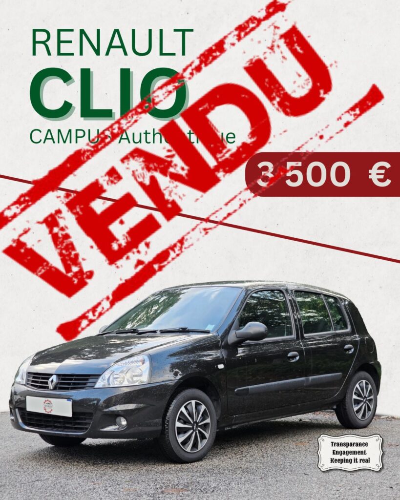 RENAULT CLIO CAMPUS Essence 2011