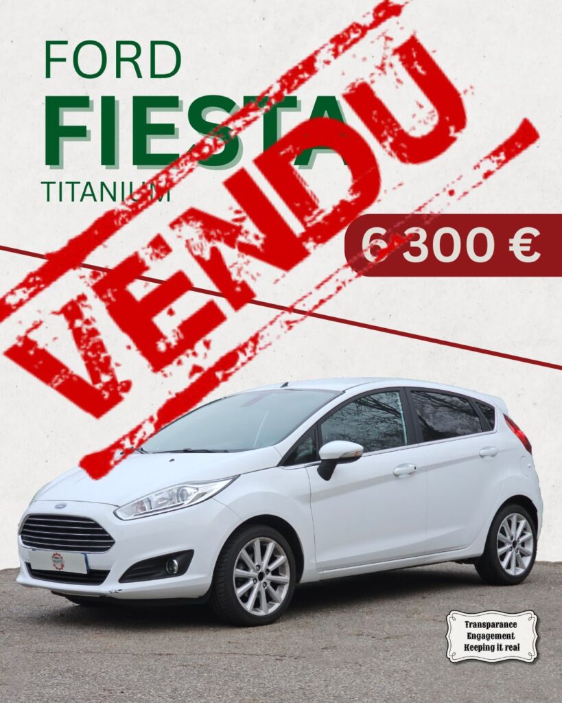 FORD FIESTA TITANIUM Essence 2017​