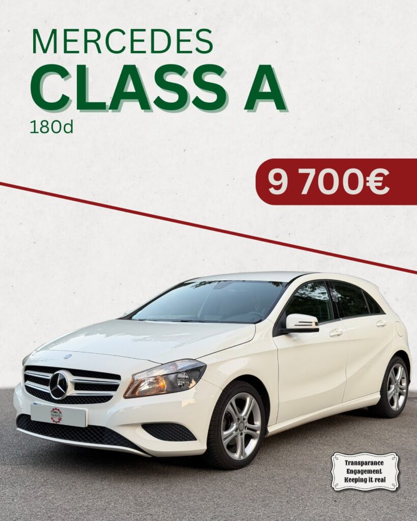MERCEDES CLASS A 180d Diesel 2012