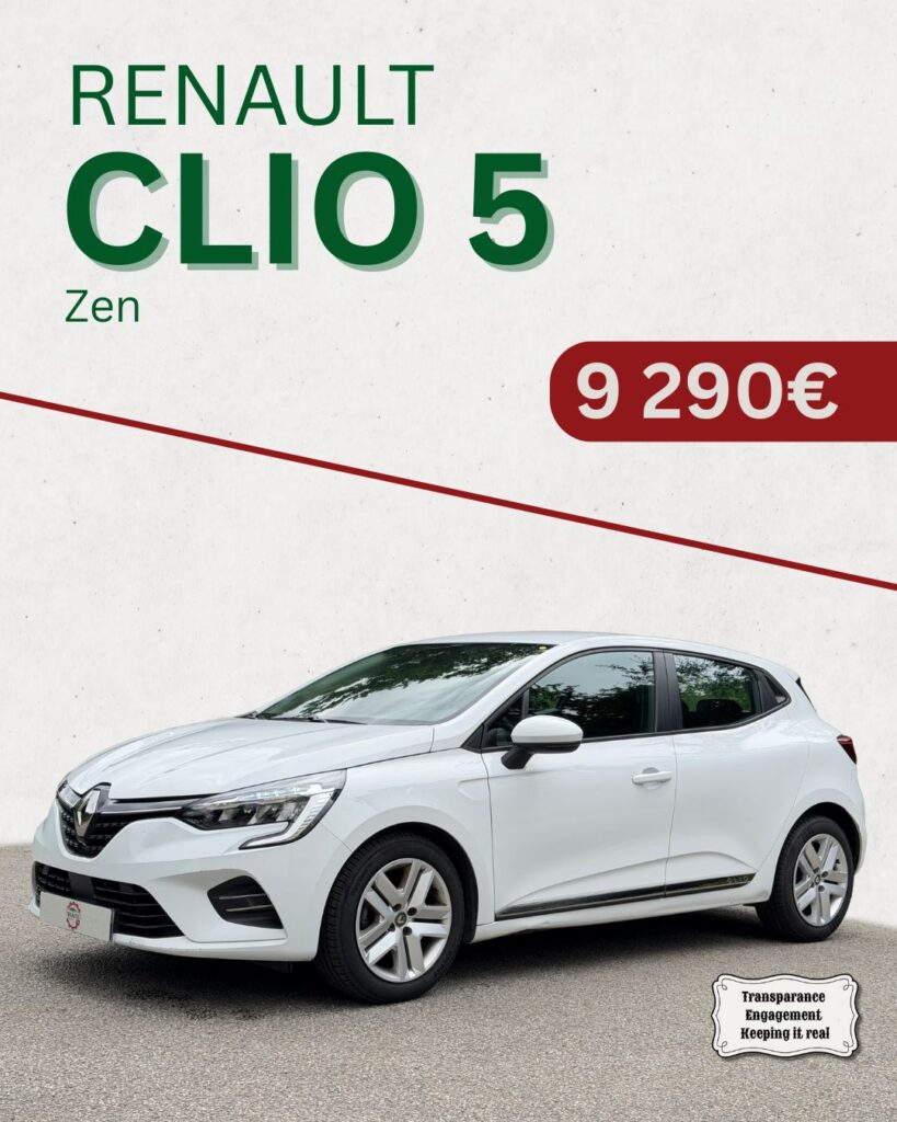 RENAULT CLIO 5 2019 Essence​